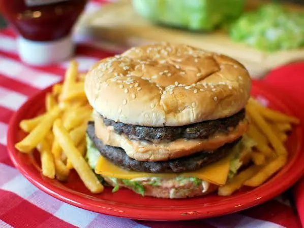 The original double-decker Big Boy burger
