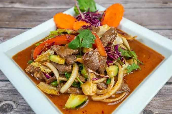 Southern Thai curry at Jitlada in Thai Town