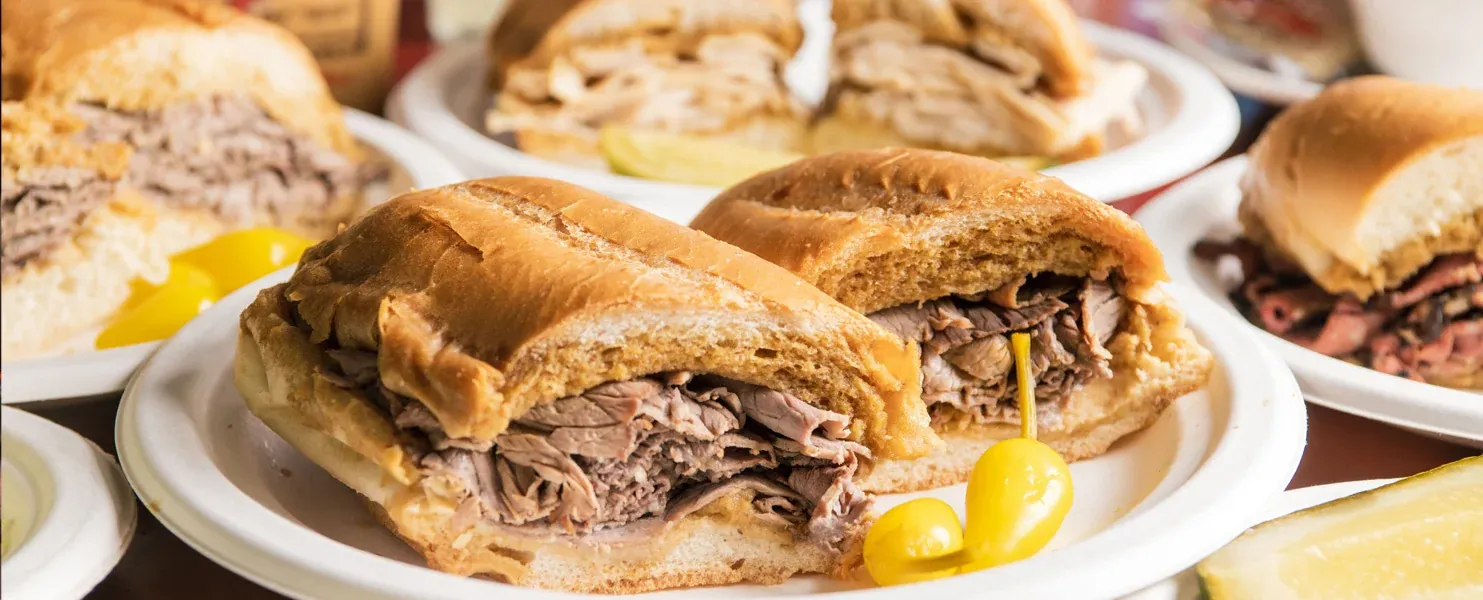 Philippe The Original French Dip sandwich