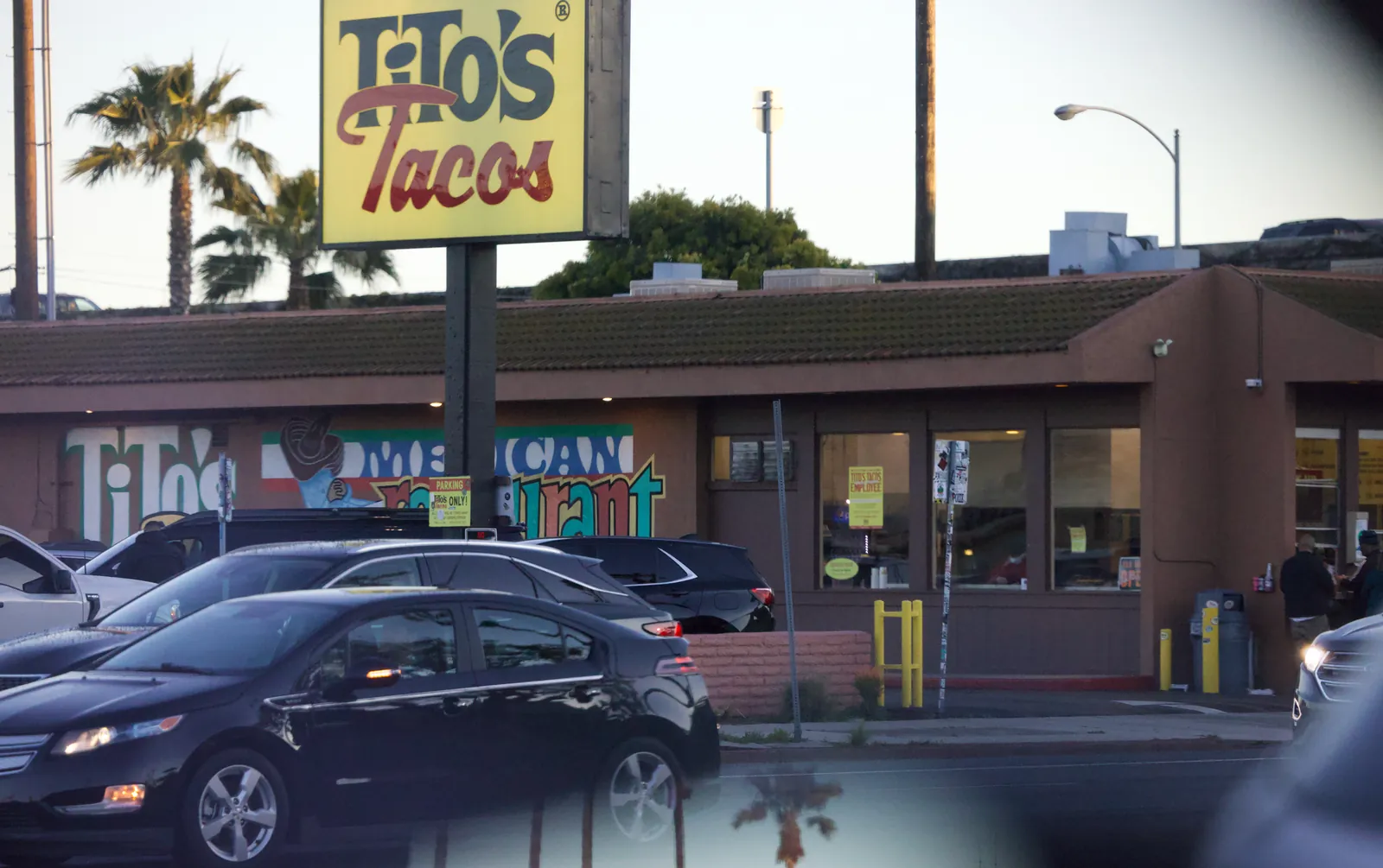 Tito's Tacos exterior in Culver City